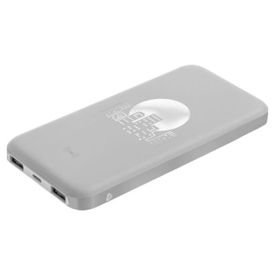 Аккумулятор с беспроводной зарядкой markBright Urban, 6000 мАч, серый-4