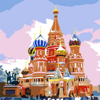 Картины по номерам «Красота России»-9