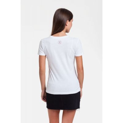 Футболка женская «Любовь — тишина», белая-4