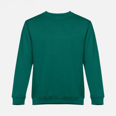 Свитшот унисекс Delta, темно-зеленый-0