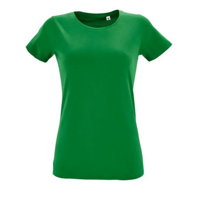 Футболка женская Regent Fit Women, ярко-зеленая-0