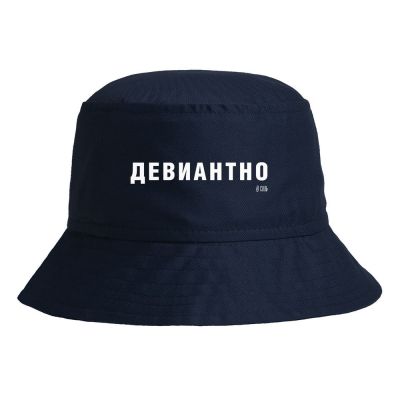 Панама «Девиантно», темно-синяя-0