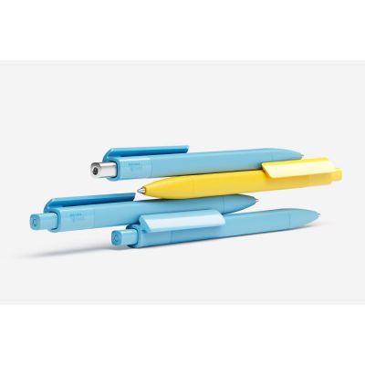 Ручка шариковая Prodir DS4 PMM-P, голубая-6
