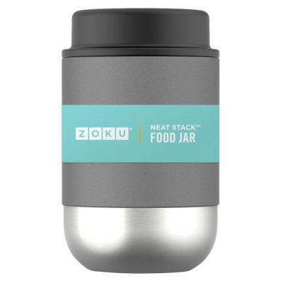 Вакуумный контейнер Neat Stack, большой, серый-1