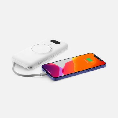 Аккумулятор Omni Qi 10000 мАч, ver.2, белый-5