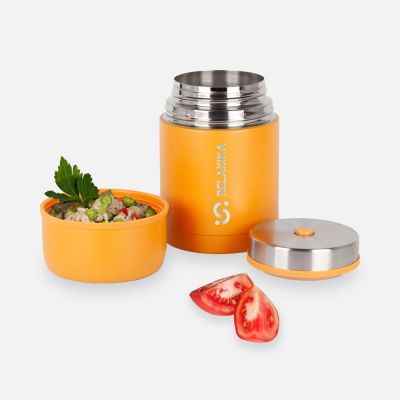 Термос для еды Relaxika 700, желтый-4