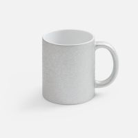 Кружка для сублимационной печати Sagredo, серебристая