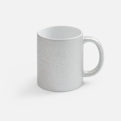 Кружка для сублимационной печати Sagredo, серебристая-0