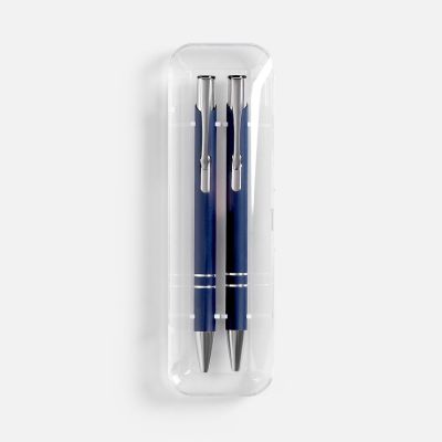 Набор из 2 ручек Keskus Soft Touch, синий-3