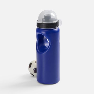 Бутылка с антистрессом Footballer, синяя-1