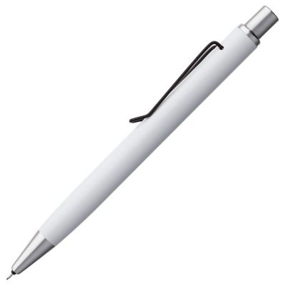 Карандаш механический Clamp, белый с черным-2