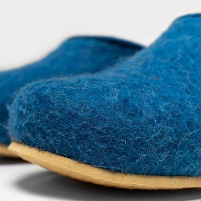 Домашние валенки Step, синие (василек)-1