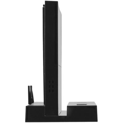 Зарядная станция с часами и подсветкой multiEnergy, черная-4