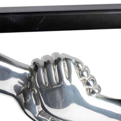 Награда «Рукопожатие», черная, уценка-8