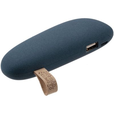 Внешний аккумулятор Pebble 2600 мАч, серо-синий-0