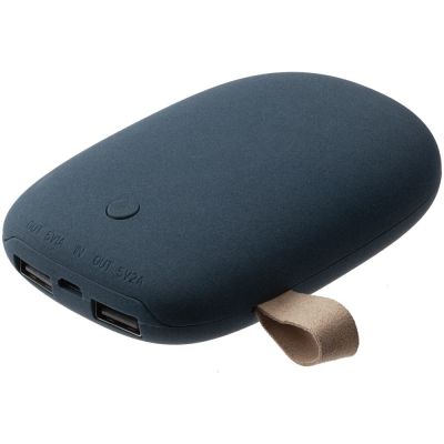 Внешний аккумулятор Pebble 7800 мАч, серо-синий-0