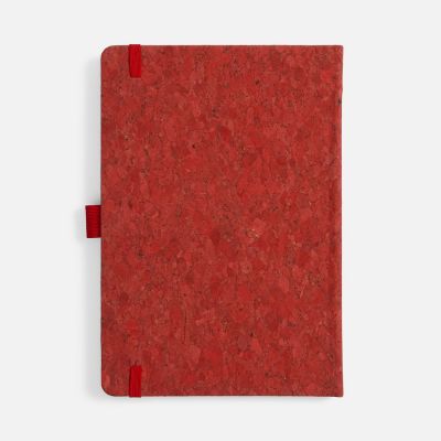 Блокнот Cork County, красный-3