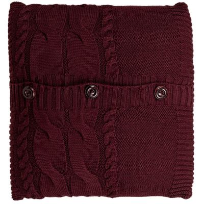 Подушка Stille, бордовая-1