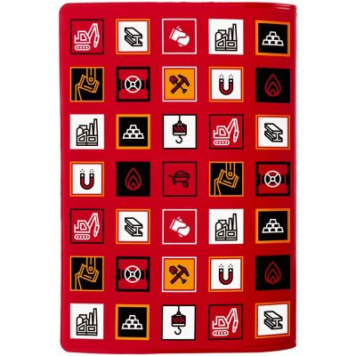 Обложка для паспорта Industry, металлургия-1