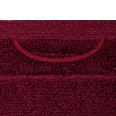 Полотенце Bamboo Luxe, малое, малиновое-3