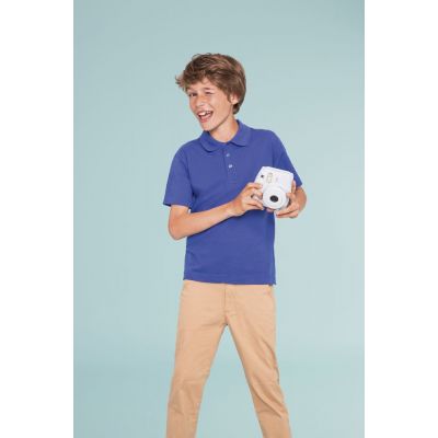 Рубашка поло детская Summer II Kids 170, красная-3