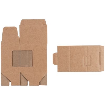 Коробка с окном Lilly, крафт-4