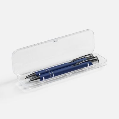 Набор из 2 ручек Keskus Soft Touch, синий-1