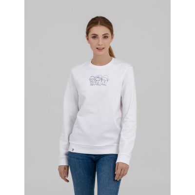 Свитшот «Три автора», белый-0