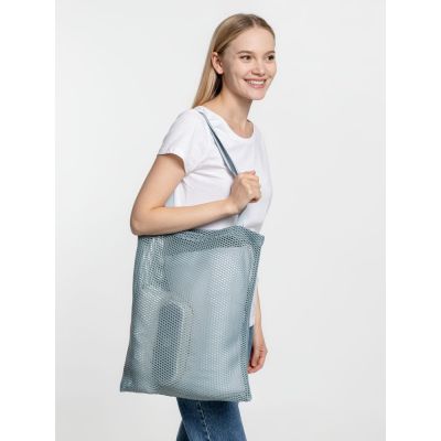 Шопер Verkko, серо-голубой-7
