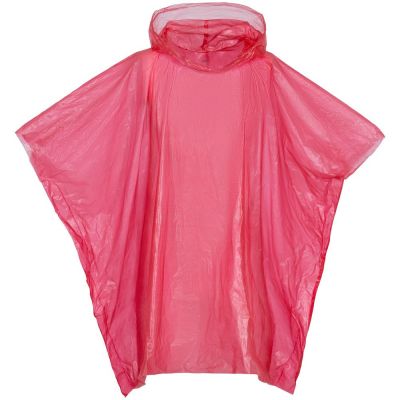 Дождевик-пончо RainProof, красный-0