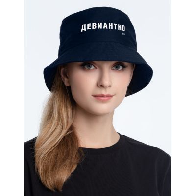 Панама «Девиантно», темно-синяя-1