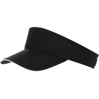 Козырек Ace, черный с белым-0