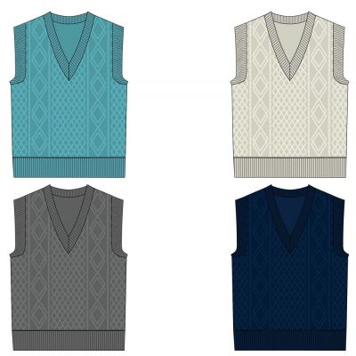 Жилет оверсайз на заказ Tricksy Terra Grand, акрил-0