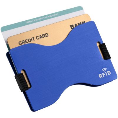 Футляр для карт Muller c RFID-защитой, синий-2