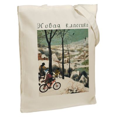 Холщовая сумка «Новая классика. Велосезон XVI», неокрашенная-0