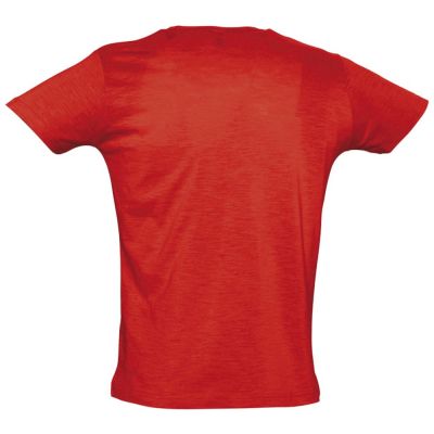 Футболка мужская First 150, оранжево-красная-1