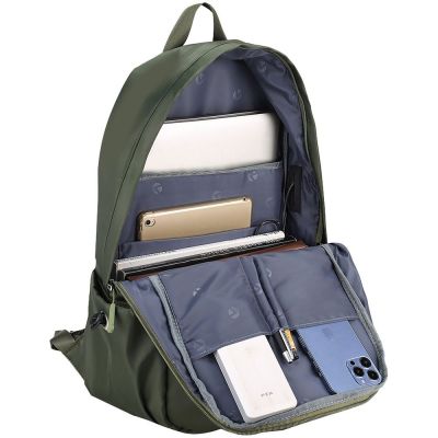 Рюкзак для ноутбука B165, зеленый-4