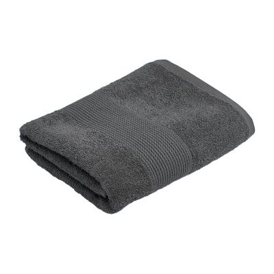 Полотенце махровое «Тиффани», среднее, серое-0