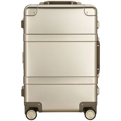 Чемодан Metal Luggage, золотистый-2