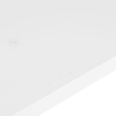 Станция беспроводной зарядки с колонкой и ночником Trilogy, белая-5