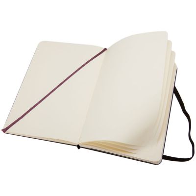 Записная книжка Moleskine Classic Large, без линовки, черная-3
