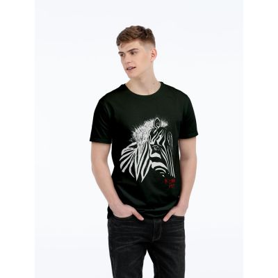 Футболка мужская «Арт-рокстар. Kiss Me», черная-0