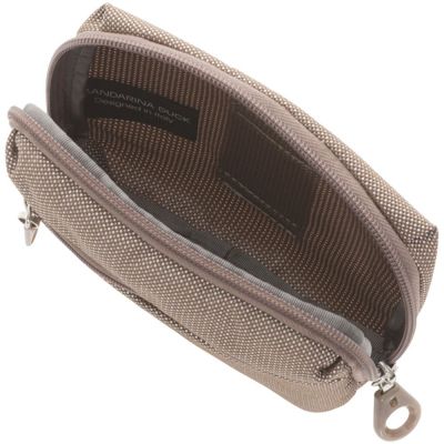 Косметичка MD20 Mini, серо-коричневая-3