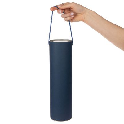 Тубус для бутылки Tinto, синий-3