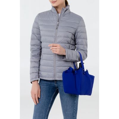 Зонт-сумка складной Stash, синий-5