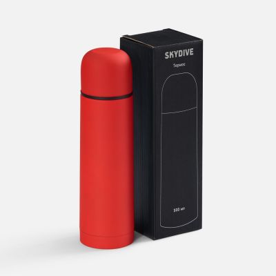 Термос Skydive, ver.2, красный-6