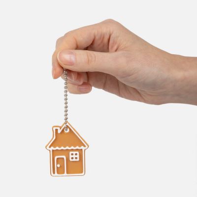 Мини-подвеска «Пряник», 3D-печать на заказ, домик-1