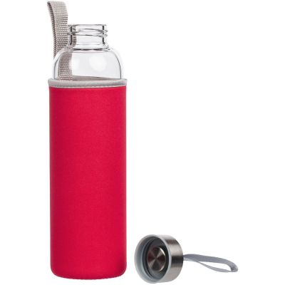 Бутылка для воды Sleeve Ace, красная-1