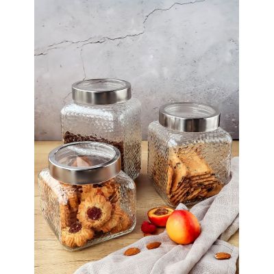 Банка с крышкой Nordic Cube, малая-2