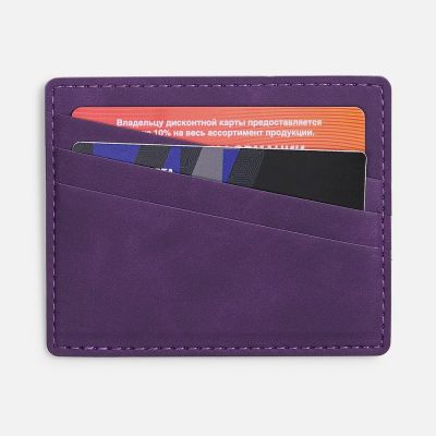 Чехол для карточек Urban, фиолетовый-3